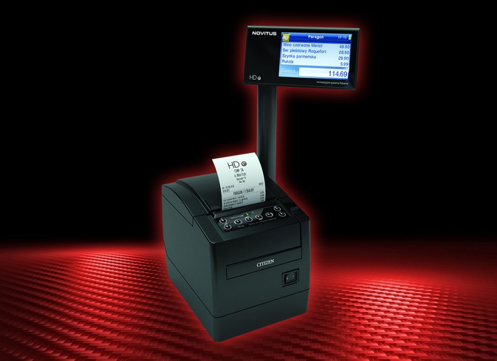 Wydajna drukarka fiskalna do dużego systemu